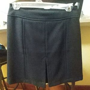 SOLD🎈LOFT Dark Navy Lined Skirt